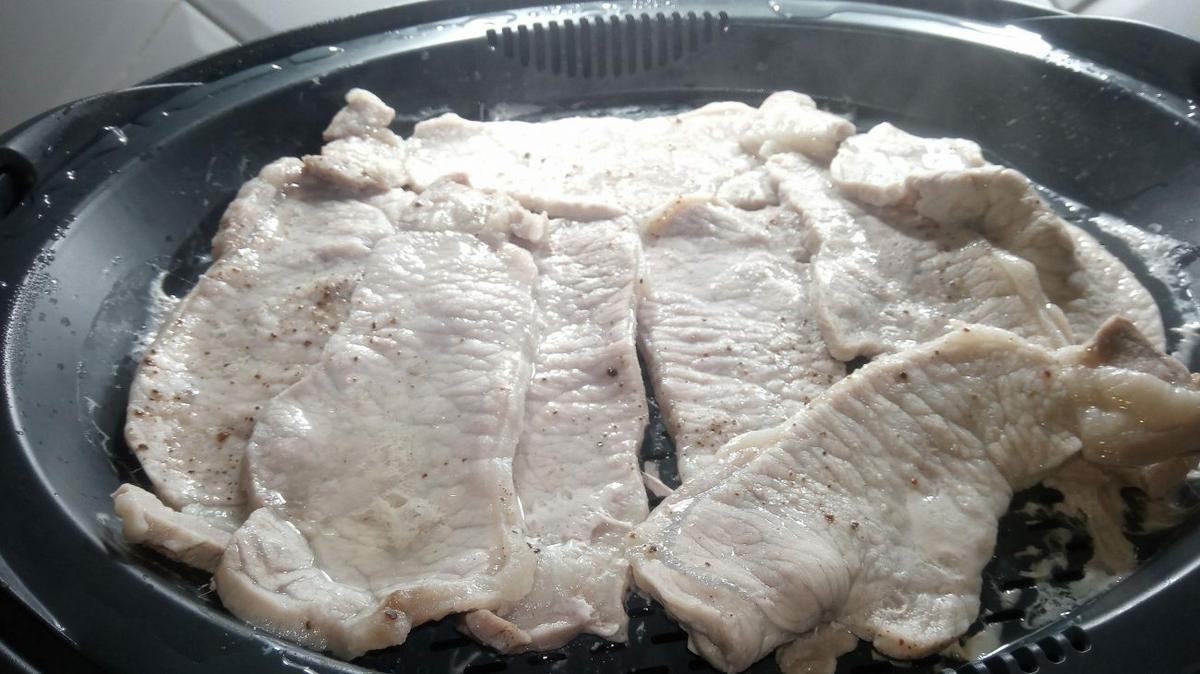 Lomo en el varoma de la Thermomix