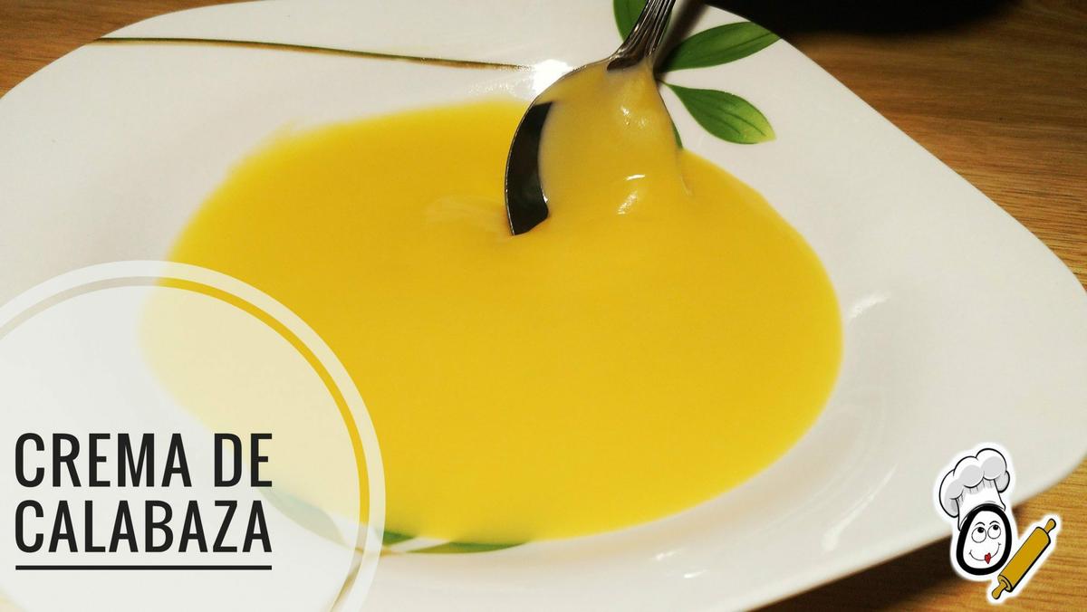 Crema de calabazas en Thermomix.