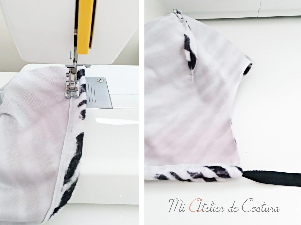 gorro de cebra diy