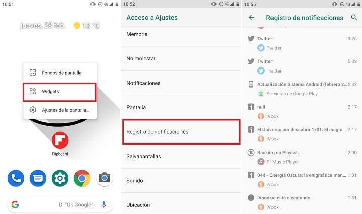 Cómo recuperar notificaciones eliminadas de Android y acceder al historial para leer las notificaciones antiguas o leidas