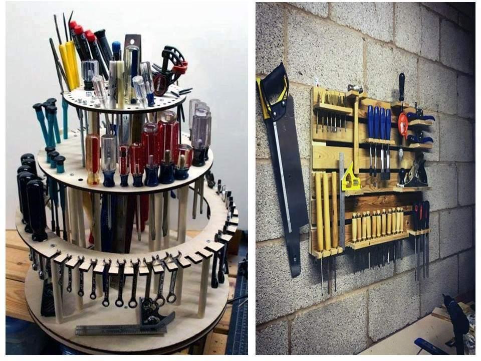 Ideas para organizar herramientas de todo tipo en casa 