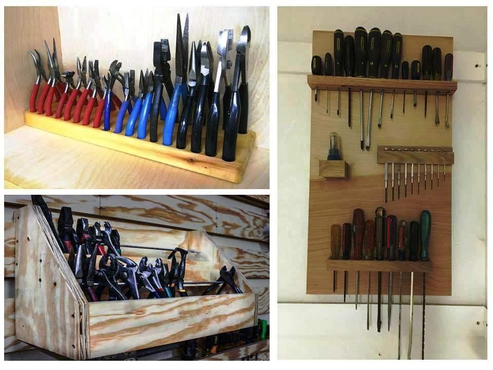 Ideas para organizar herramientas de todo tipo en casa 