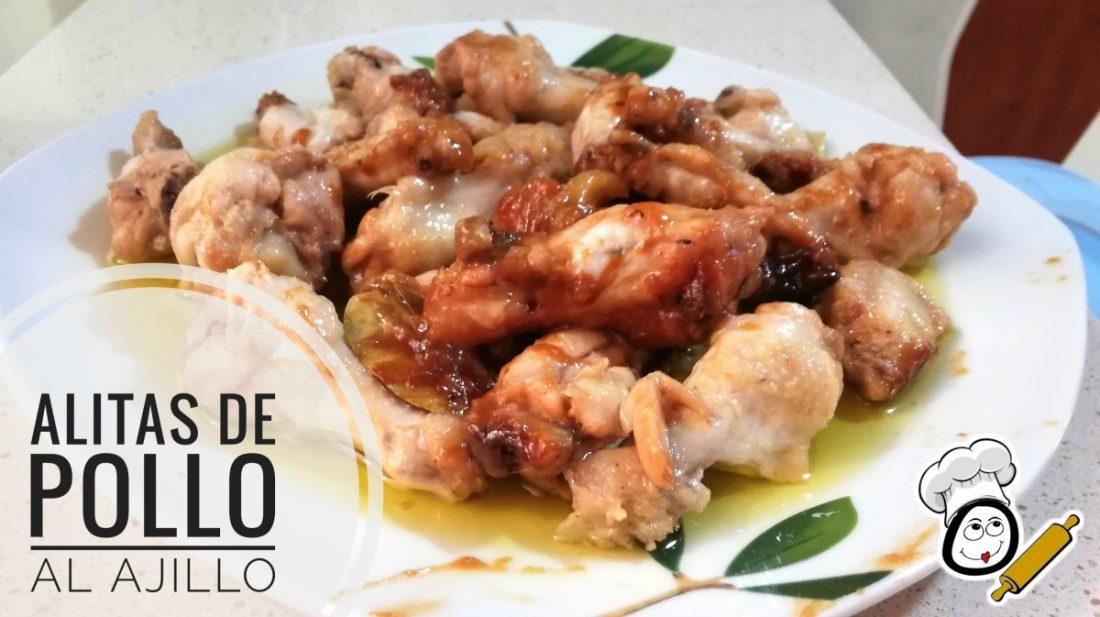 Alitas de pollo al ajillo