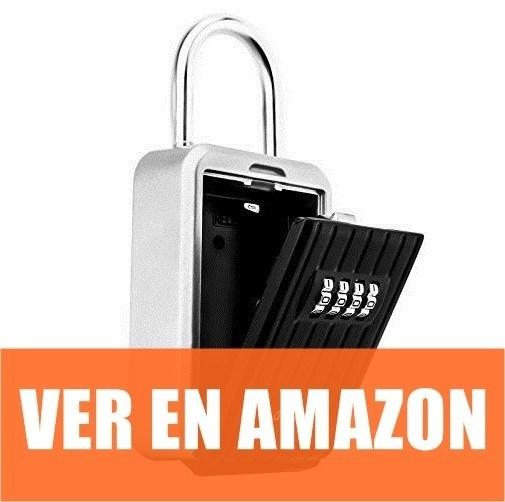 Autsca - Candado con caja fuerte para llaves