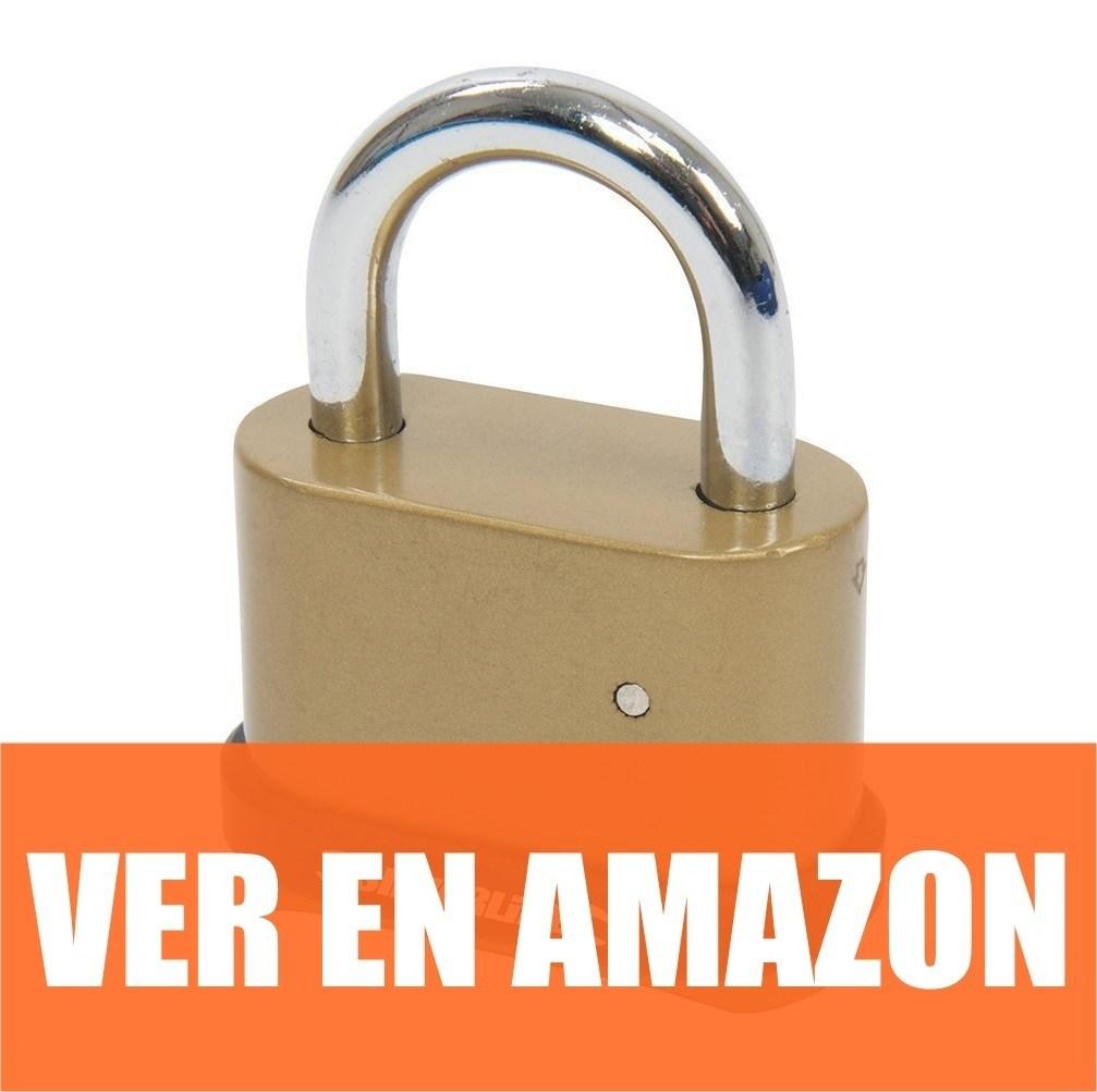 Silverline 472645 - Candado de acero galvanizado