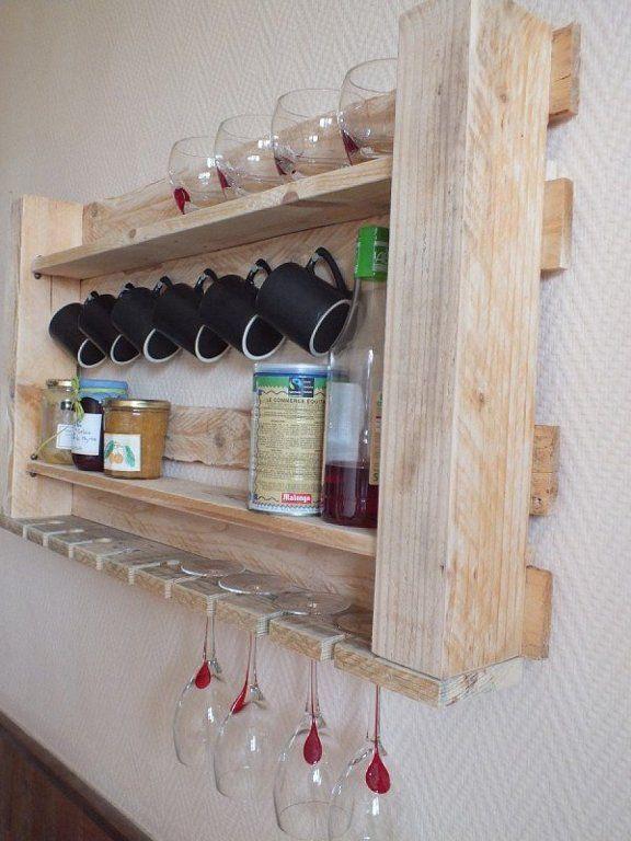 Estante multiusos. Vía Pinterest.
