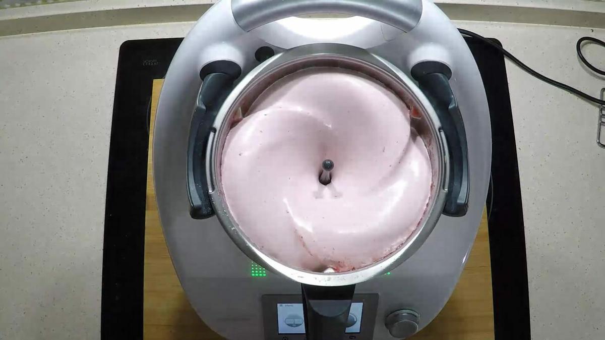 Espuma de fresas en Thermomix tm5