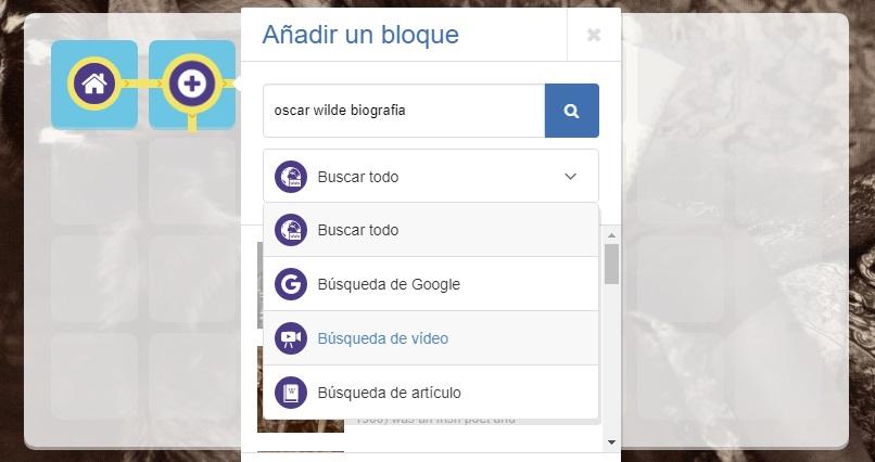 Lesson Plan en Symbaloo. Bloques con video.