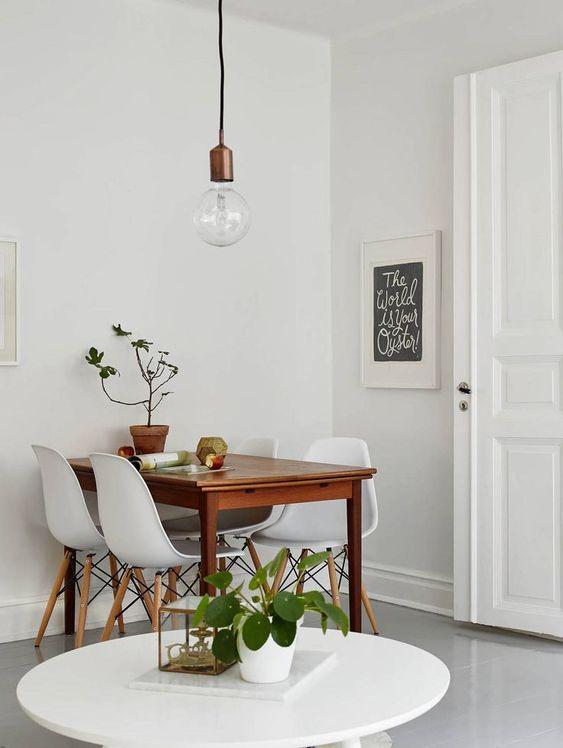 comedor con estilo nórdico