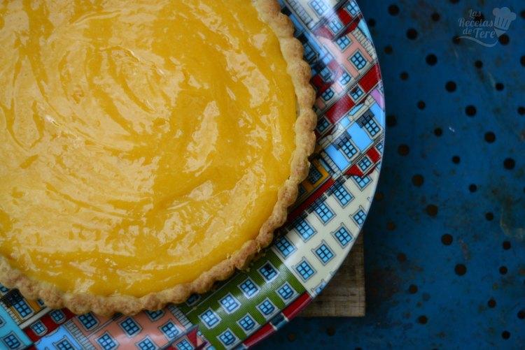 Tarta de limón al estilo francés