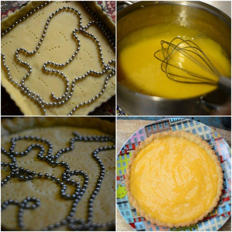 tarta de limón al estilo francés