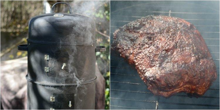 lomo bajo en horno ahumador, receta casera