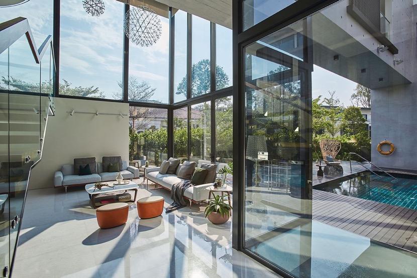 grandes ventanales para decoracion natural