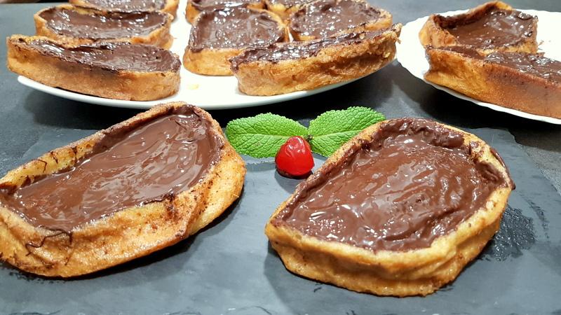 TORRIJAS DE CHOCOLATE