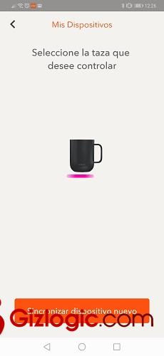 Ember taza de cerámica