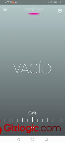 Ember taza de cerámica