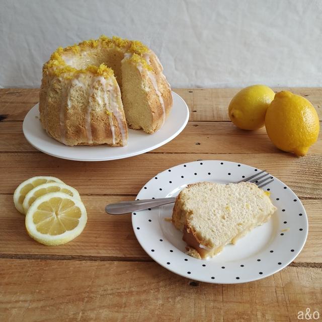 Bundt cake de limón