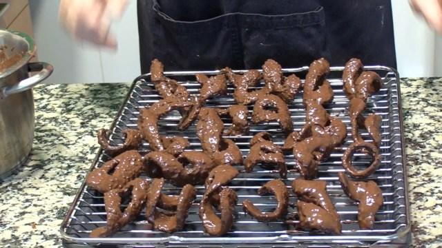 Virutas de chocolate pre horno