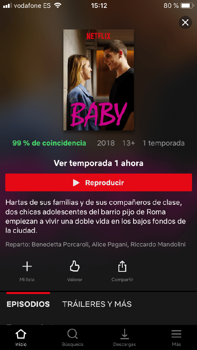 como descargar series en netflix