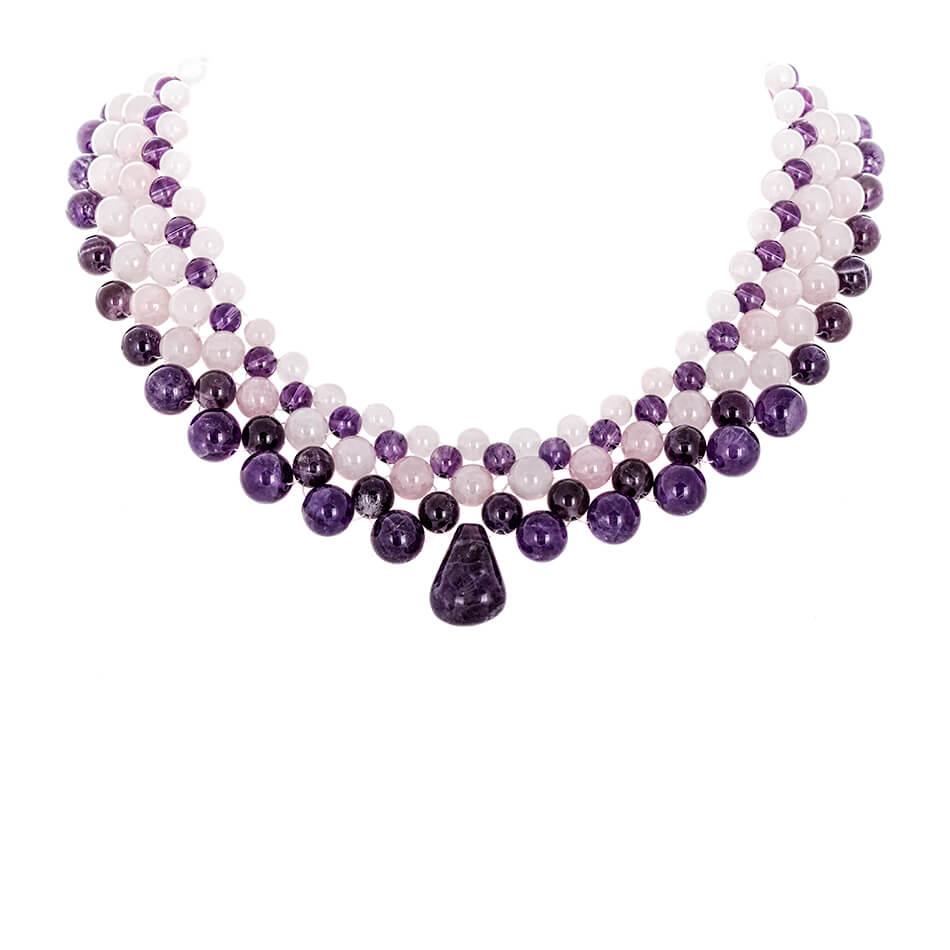 gargantillas de piedras preciosas