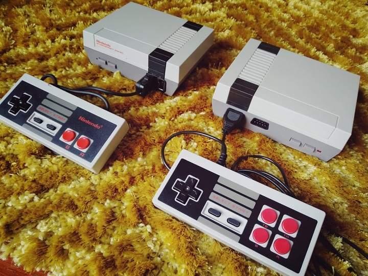 Consolas retro chinas baratas de 8 bits con 2 mandos salida HDMI y más de 600 juegos clásicos