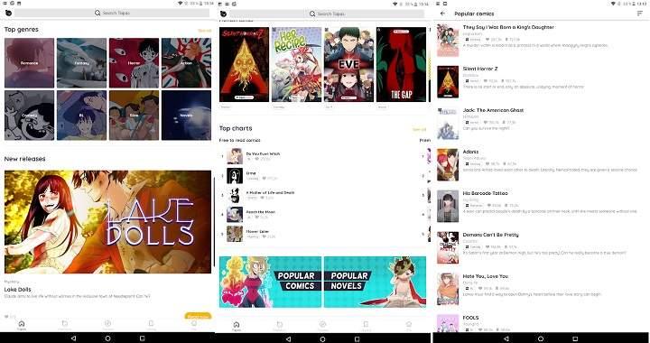 Las mejores apps para leer comics gratis en español, superheroes, manga y Motion Books desde un móvil o tablet Android