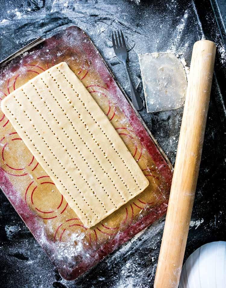 Twix casero, galletas con dulce de leche y chocolate