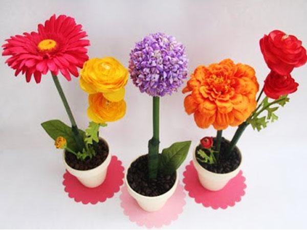 centros de mesa fácil