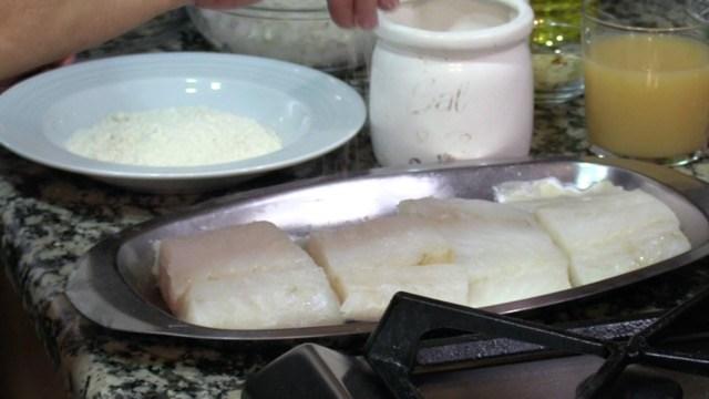 El Bacalao Fresco listo para cocinar