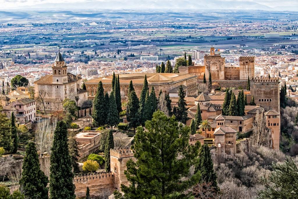 vue sur l Alhambra de granada