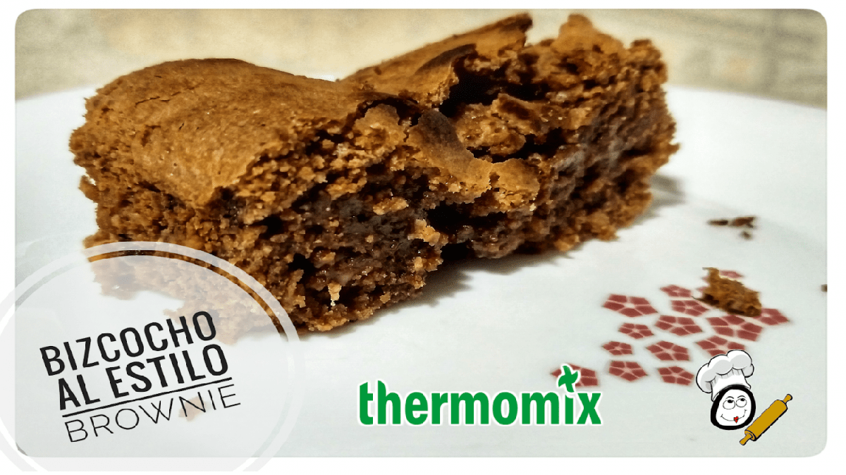 Bizcocho al estilo Brownei