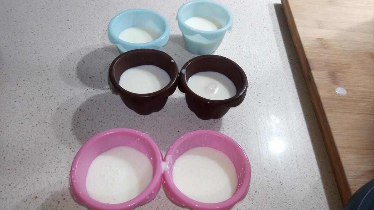 Capa de queso para hacer el flan con Thermomix