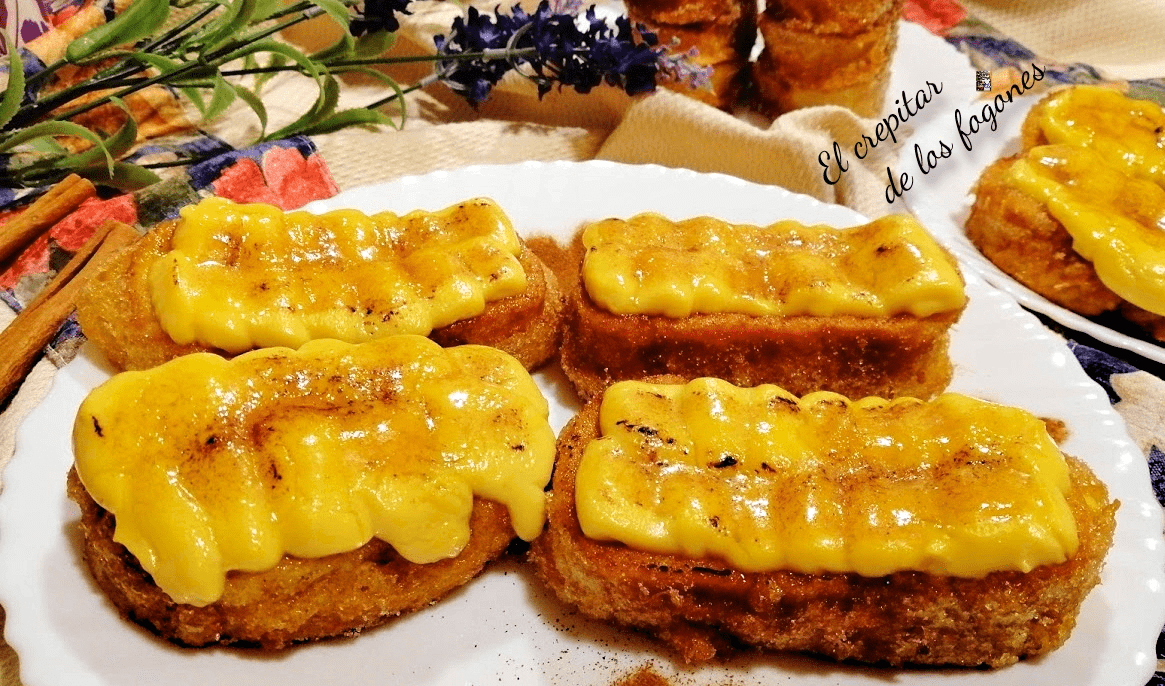 torrijas con crema