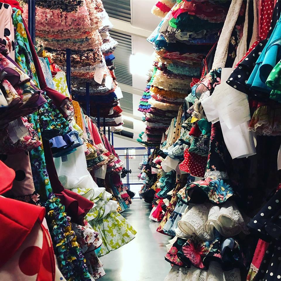 Colección Flamenca Estrella Sánchez Flamenca, traje de flamenca Granada