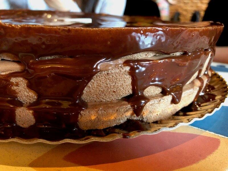 la mejor tarta de chocolate del mundo lateral