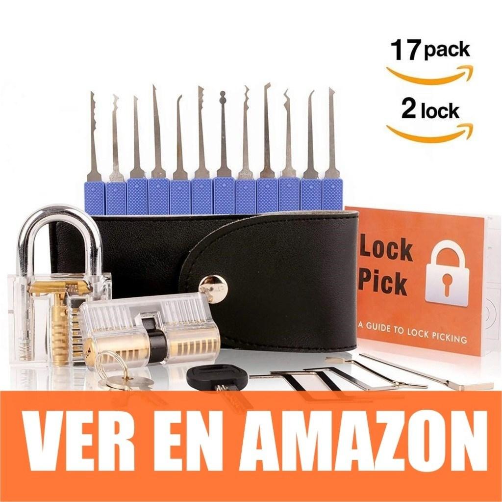 Pootack - Set de Ganzúas 17 Piezas