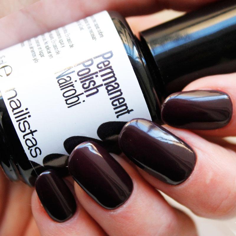 esmalte permanente borgoña oscuro