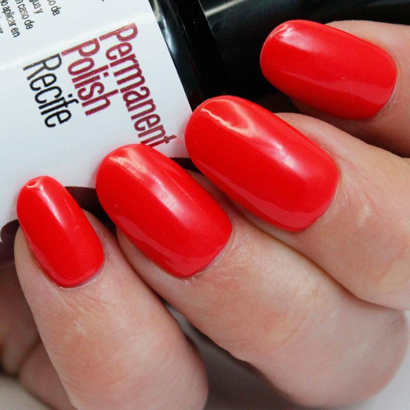 comprar esmalte permanente nailistas recife rojo neón