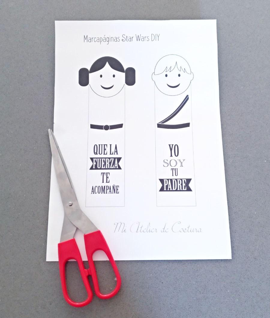 marcapaginas de star wars
