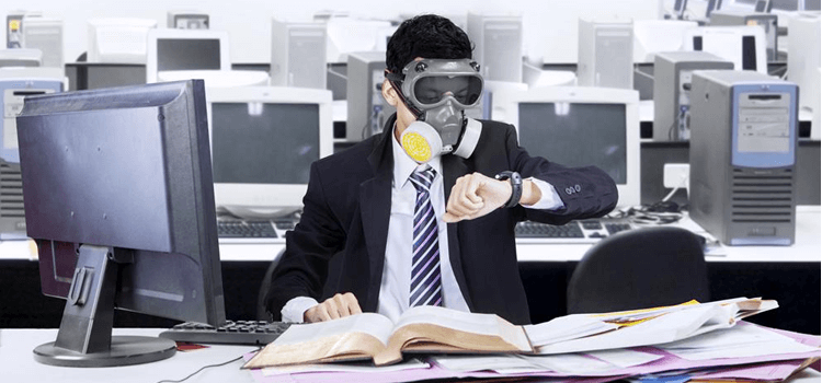 aire interior contaminado