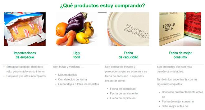 ahorrar al comprar en supermercados online comida defectuosa, caducada etc