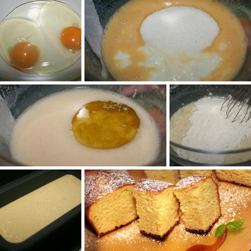 receta bizcochuelo de limon