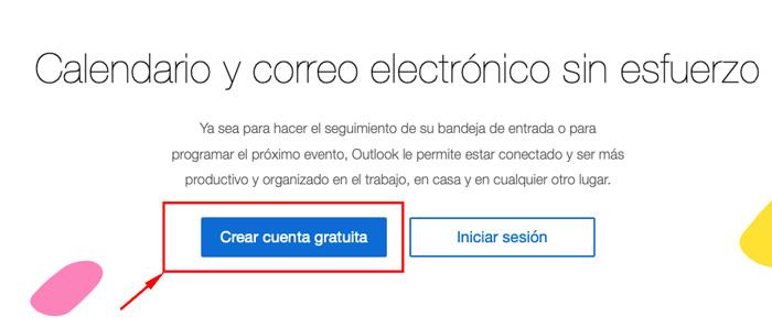 crear cuenta hotmial inicio