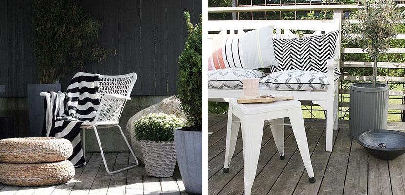 Decoración en patios modernos | Decoración