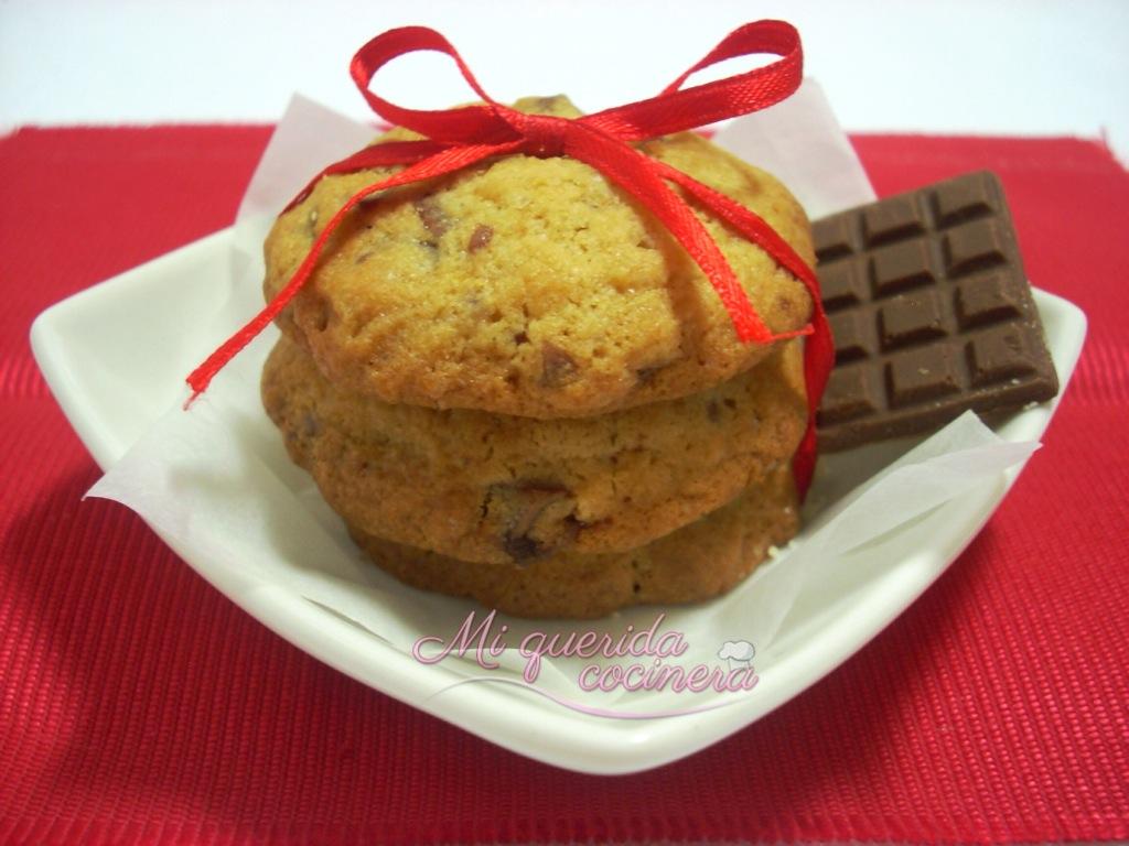 Galleta pepitas de chocolate