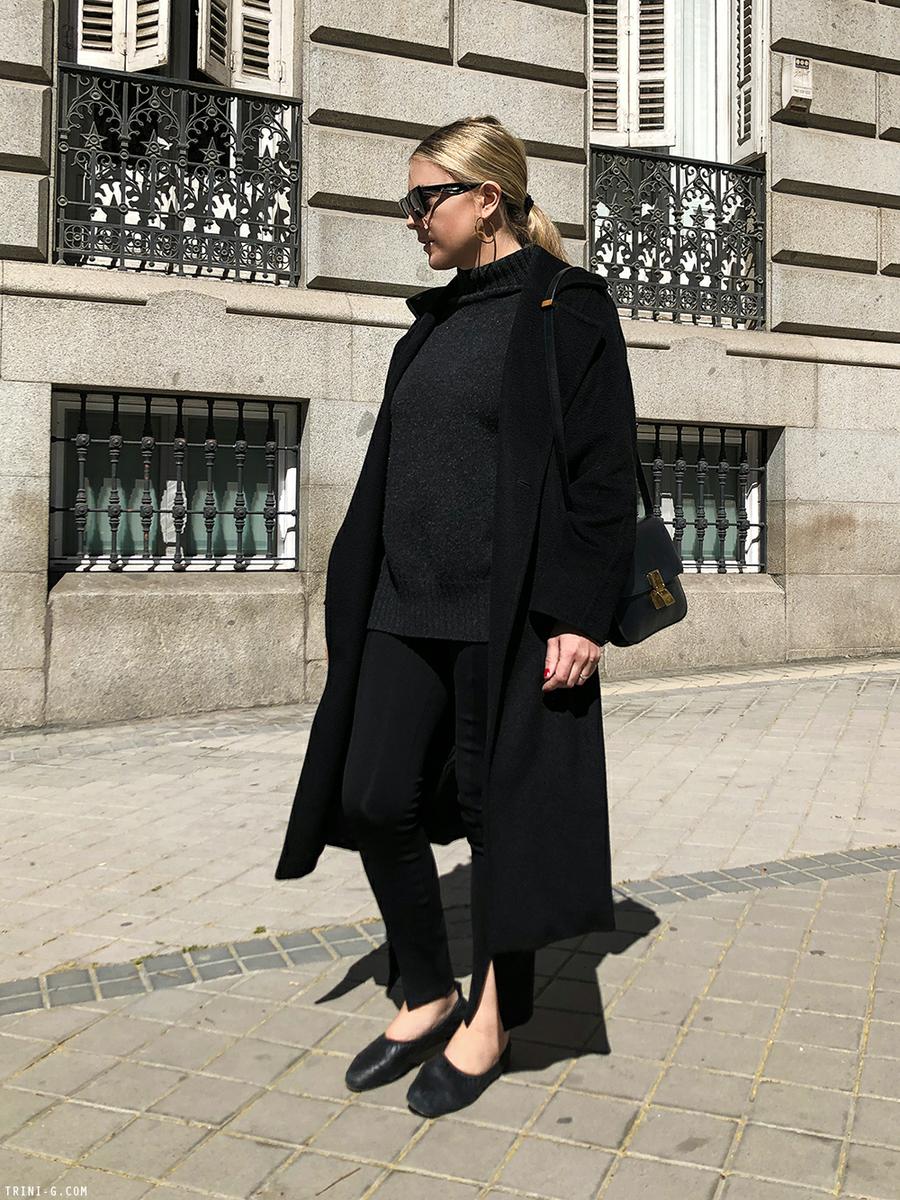 Trini | The Row leggings MaxMara coat