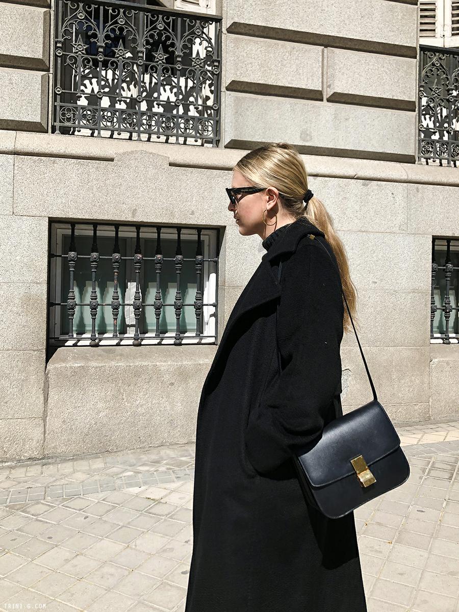 Trini | The Row leggings MaxMara coat