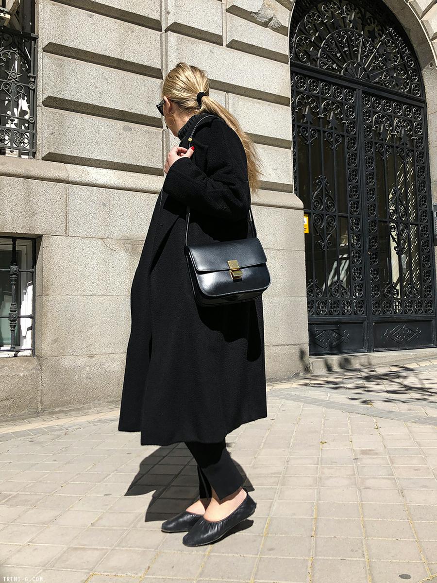 Trini | The Row leggings MaxMara coat