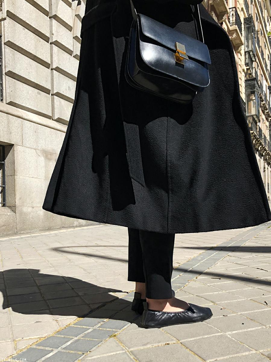 Trini | The Row leggings MaxMara coat