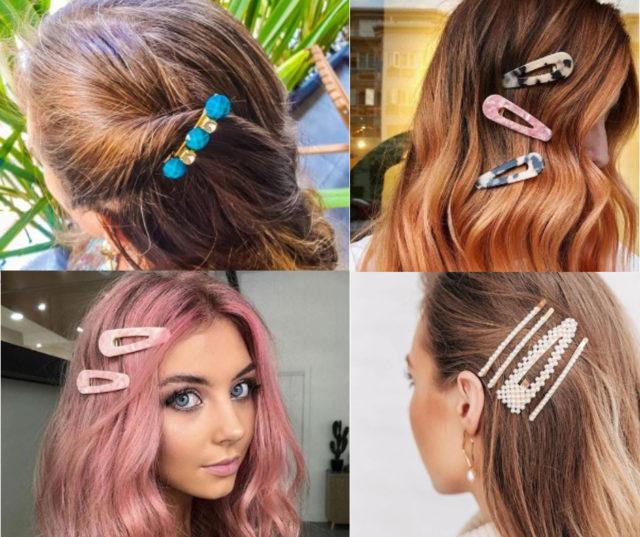 accesorios para el cabello - Clips para un precioso peinado